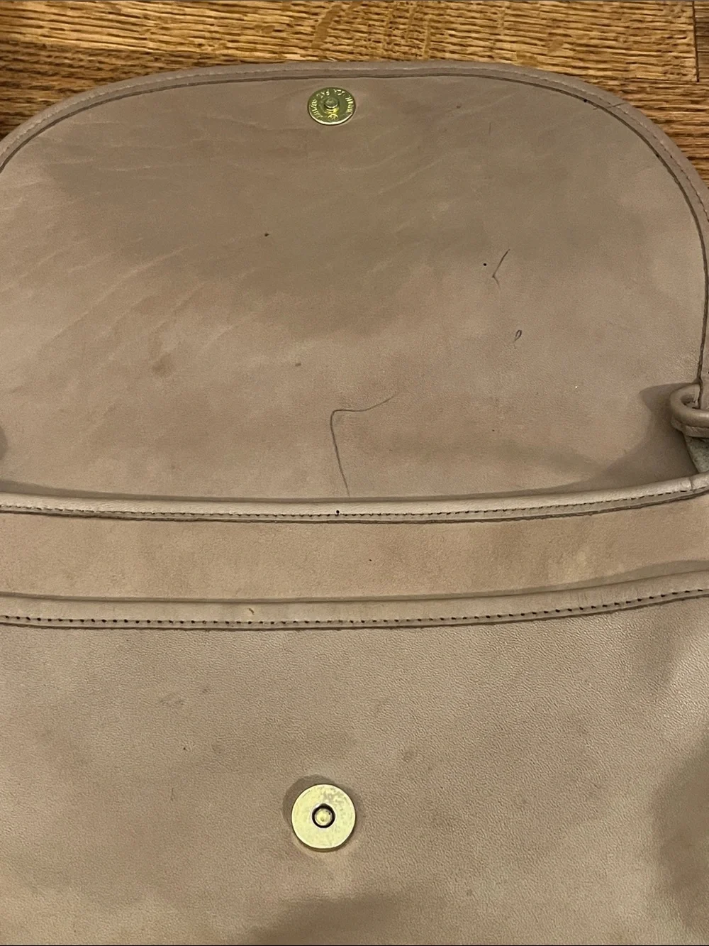 Coach Sonoma Vintage Nubuck Soft Large Bucket (Style No. 4943) with COA